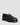 Unisex Adrian Snaffle Pebble Grain Leather Kiltie Loafers Black