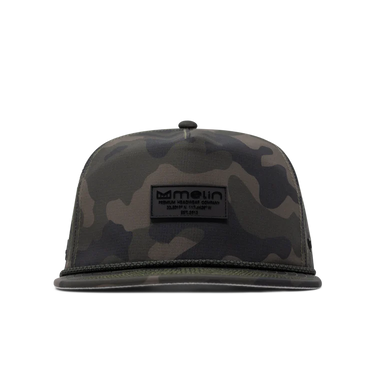 Coronado Brick Hydro Performance Snapback Hat OLIVE CAMO