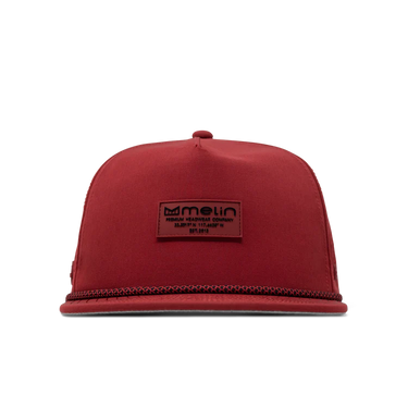 Coronado Brick Hydro Performance Snapback Hat RED