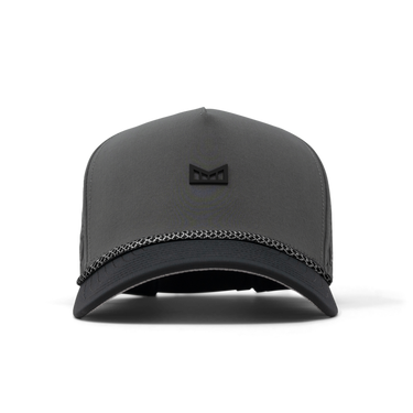 Odysea Rope Bulls Icon Hydro Performance Snapback Hat Charcoal / Black