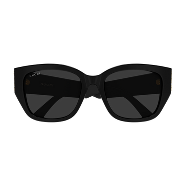 Women's GG2043SA-001 55 Sunglass RECYCLED BLACK