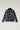Trucker Padded Jacket in Recycled Wool Blend Hombre Grey