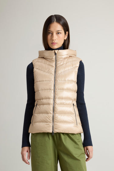Aliquippa Padded Vest Oxford Tan