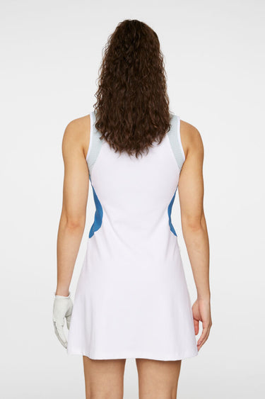 J.LINDEBERG KRISSI DRESS WHITE