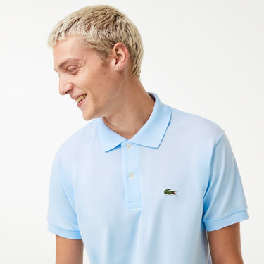 Men's Original L.12.12 Petit Piqué Cotton Polo Light Blue