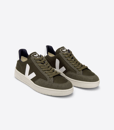 Women's V-12 VEGAN B-MESH OLIVE WHITE