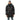 Yatesy Men's Long Parka Black