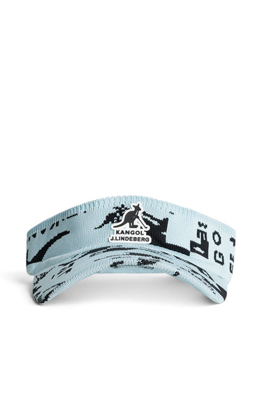 J.LINDEBERG ASTORIA JACQUARD VISOR WINTER SKY