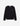 Tricolor Fox Patch Clean Sweatshirt Black