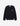 Unisex Chillax Fox Patch Classic Sweatshirt Black