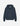 Bold Fox Head Patch Comfort Zipped Hoodie Ink Blue