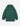 Hooded Puffer In Nylon With Bold Fox Head Patch Bottle Green