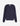 Men's Bold Fox Head Patch Comfort Ribbed Cardigan Ink Blue