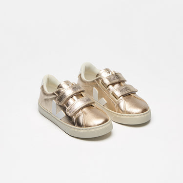 Kids' ESPLAR LEATHER PLATINE WHITE