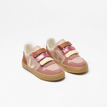 Kids' V-10 LEATHER BABE PLATINE