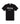 Short sleeve cotton dress BLACK