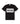 Crew neck T-shirt with MSGM box logo BLACK