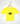 Cotton crop-top t-shirt with smock stitch yellow