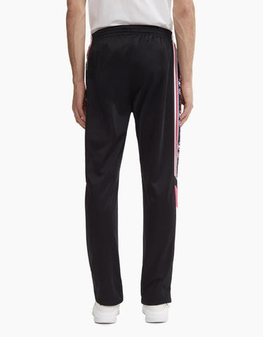CHAMPION EUROPE<br>ARCHIVE JACQUARD LOGO TAPE TRACK PANTS BLACK