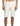 REVERSE WEAVE LONG SHORT WHITE