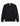 VERTICAL SCRIPT LOGO BACK REVERSE WEAVE SWEATSHIRT BLACK