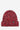 MAISON KITSUNÉ MOULINE BEANIE BLACK RED CHECK