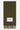 MAISON KITSUNE PLAIN FRINGED SCARF DARK KHAKI