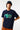 Men's Relaxed Fit Oversized Crocodile T-Shirt MARINE