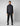 MEN'S OSWALD PUFFER VEST WITH STANDING COLLAR IN BLACK