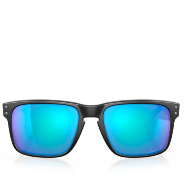 OAKLEY HOLBROOK MATTE BLACK W/ PRIZM SAPPHIRE POLARIZED