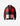 MOULINE CHECK CARDIGAN BLACK RED CHECK