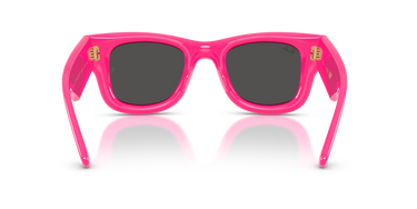Ray-Ban WAYFARER PUFFER - Frame Polished Fucsia / Lenses Ultra Black