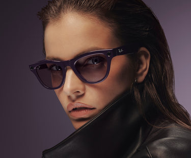 RAY-BAN META SKYLER - GEN 2 Frame Shiny Mystic Violet | Lenses Clear/Amethyst Transitions®