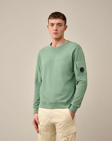 C.P. Company Light Fleece Sweatshirt Green Bay