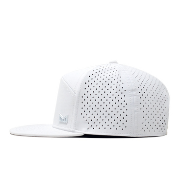 Trenches Icon Hydro Performance Snapback Hat White