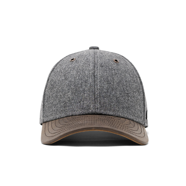 A-Game Scout Thermal Merino Wool Strapback Hat Heather Grey