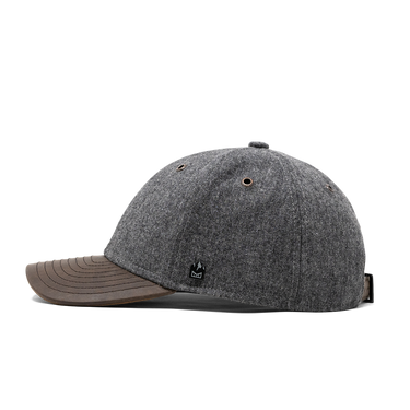 A-Game Scout Thermal Merino Wool Strapback Hat Heather Grey