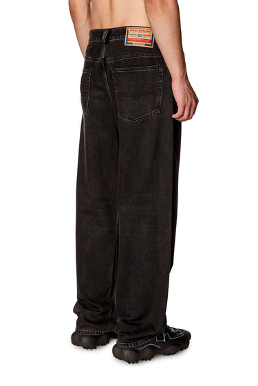 Straight Jeans 2001 D-Macro 09i35 BLACK/DENIM