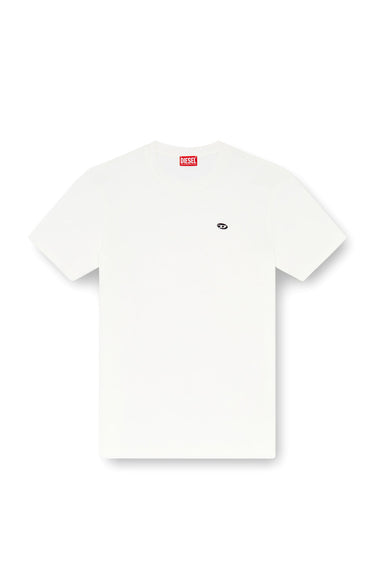 T-ADJUST DOVAL PJ T-shirt with Oval D patch White