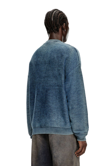 DIESEL K-KLEVERY KNITWEAR A15476-0AJCY PEACOAT BLUE