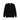 Cotton Chenille Crewneck Knit Gauze Black