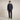 Men's hooded jacket drop in blue black