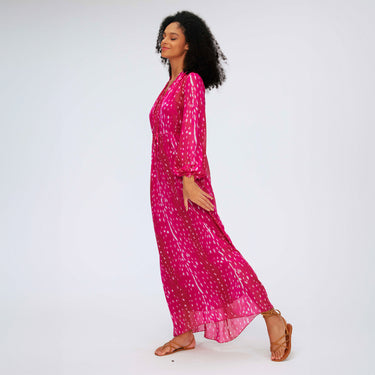 Diane von Furstenberg Fabien Dress Fawn Sangria