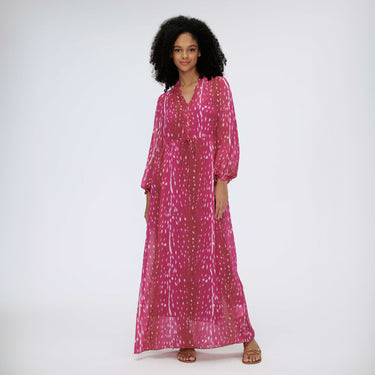 Diane von Furstenberg Fabien Dress Fawn Sangria