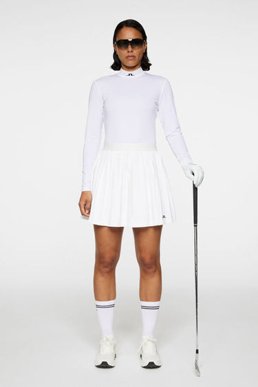 J.LINDEBERG CHERYL SKIRT WHITE