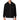 Men's Micrologo Print Zip Hoodie Black