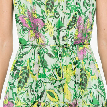 Modena Dress Garden Paisley Mint