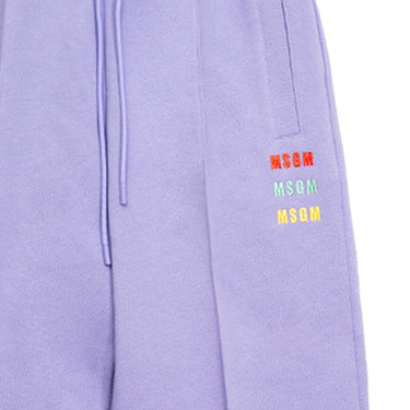 Msgm Pantalone/pants Lilac