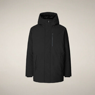 Men's ANTOINE Hooded Jacket in Black