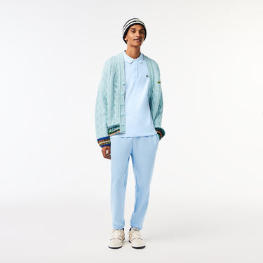 Men's Original L.12.12 Slim Fit Petit Piqué Cotton Polo Light Blue